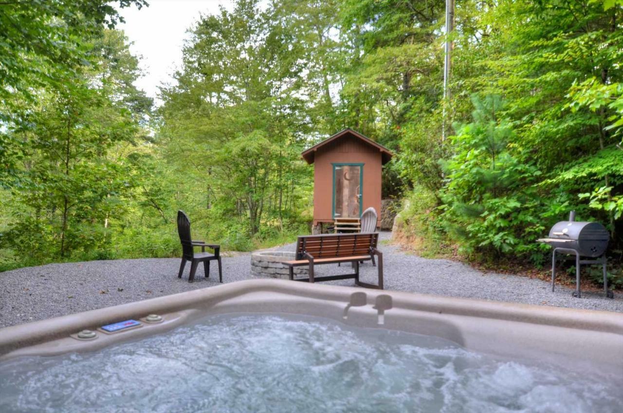 Moonshiner'S Hideaway Cabin Villa Bryson City Exteriör bild